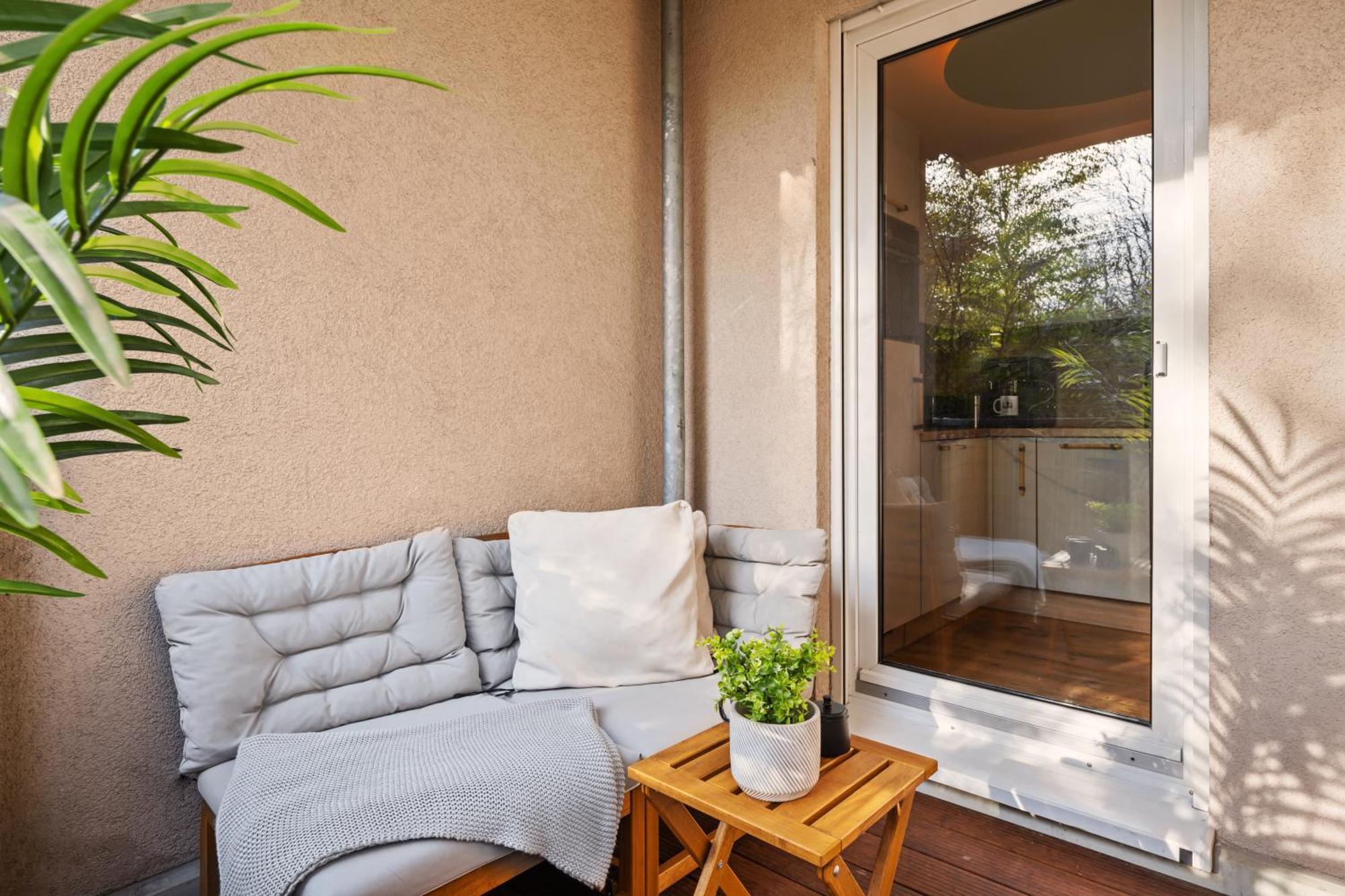 Edler Wohnraum Luxurioese Stadtoase Mit Balkon, Kaffeevollautomat, Lift & Parkplatz Appartement *